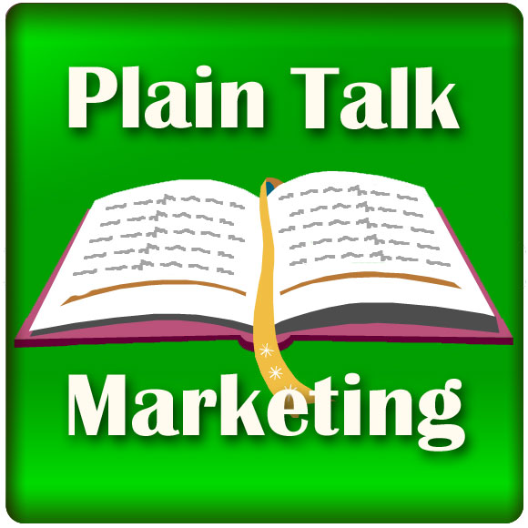 Plain Talk Book Marketing Logo